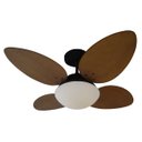 Ver imagem 1 de VENTILADOR DE TETO ALISEU VIME COM CONTROLE REMOTO 220V - Mogno