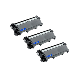 Kit 3 Toner Preto Compatível com Brother Tn2340 Tn2370 Tn660 para L2320 L2720 L2740 L2700 L2520 L232 - 1