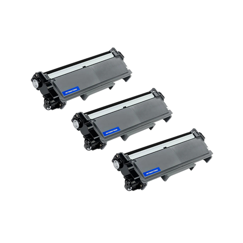 Kit 3 Toner Preto Compatível com Brother Tn2340 Tn2370 Tn660 para L2320 L2720 L2740 L2700 L2520 L232