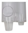 Ver imagem 3 de Dispenser Suporte Combinado Para Copos De Água E Café