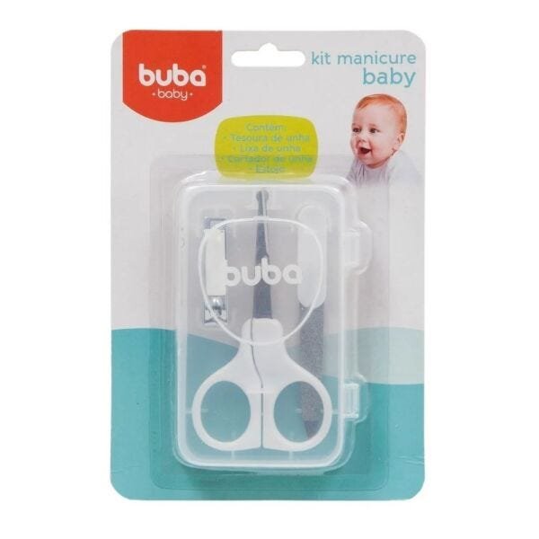 Kit Manicure Baby Buba Bebê 5245 Neutro