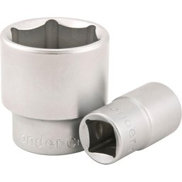 Soquete sextavado enc 1/2" 18mm curto vanád. Vonder - 2