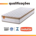 Ver imagem 6 de Cama Box Baú Solteiro Colchão Molas Ensacadas Real 88x188x68cm Branco / Bege - Suporta até 130kg