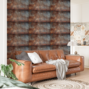 Ver imagem 3 de Revestimento Flexível Lavável Efeito Corten Sala Escritório Autocolante - 90x60cm