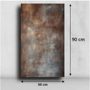 Ver imagem 3 de Revestimento Flexível Lavável Efeito Corten Sala Escritório Autocolante - 90x50m