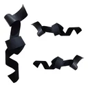 Ver imagem 1 de Decoração Escultura Parede de Metal Decoração Sala Quarto Escritório Home Decor Preto