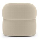 Ver imagem 7 de Poltrona Orgânica Giratória Living Glee Bouclê Bege - Desk Design