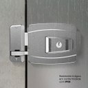 Ver imagem 3 de Fechadura IX100 Inox 42mm Abertura Interna 110V Furação Agl