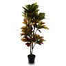 Planta Artificial Permanente Valence Croton 120cm - 1