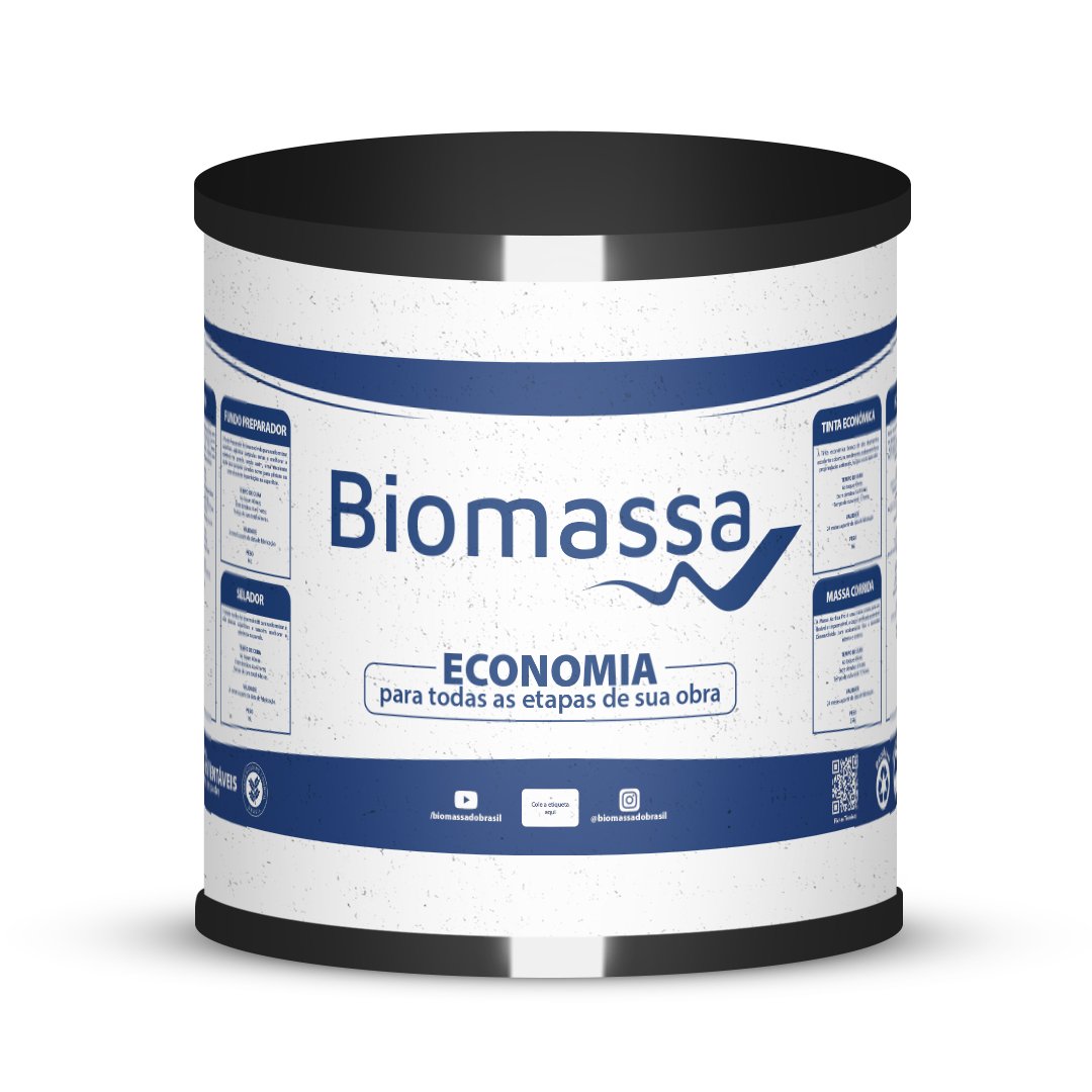 Biomassa Assentamento de Bloco 25kg (barrica) - Biomassa do Brasil