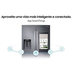 Refrigerador 614 Litros Frost Free RF27T5501SG Fdoor Wifi Samsung - 11