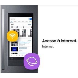 Refrigerador 614 Litros Frost Free RF27T5501SG Fdoor Wifi Samsung - 10