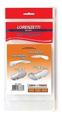 Resistência Advanced e Top Jet Multitemperaturas 3055 - Lorenzetti - 110V - 1