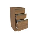 Ver imagem 3 de Balcão 3 Gavetas Kappesberg Celeste 100% Mdf Nogueira 40cm