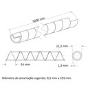 Ver imagem 2 de Tubo Espiral 1/2" Tramontina Preto 5 M Tramontina