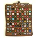 Ver imagem 1 de Quadro Porta Tampinhas - Linha Rustic -100