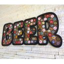 Ver imagem 1 de Porta Tampinhas Tampas Cerveja Beer - Linha Decoratto - 109