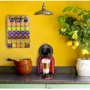 Ver imagem 2 de Quadro Suporte Porta Cápsulas Café 30x40 Dolce Gusto - Nogueira - Cantinho do Café 30 Cápsulas