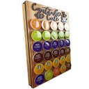 Ver imagem 5 de Quadro Suporte Porta Cápsulas Café 30x40 Dolce Gusto - Nogueira - Cantinho do Café 30 Cápsulas