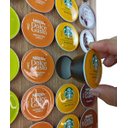 Ver imagem 4 de Quadro Suporte Porta Cápsulas Café 30x40 Dolce Gusto - Nogueira - Cantinho do Café 30 Cápsulas