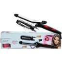 Ver imagem 1 de Babyliss Escova Modeladora Infinity Chrome Vermelho Preto Modelador Ondula Bivolt 127-220V Cabo