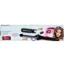 Ver imagem 4 de Babyliss Escova Modeladora Infinity Chrome Vermelho Preto Modelador Ondula Bivolt 127-220V Cabo