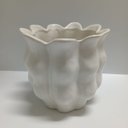 Ver imagem 5 de Vaso Decorativo Enfeite Casa Home&Co Cerâmica 20x20x20cm Branco