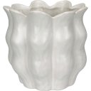 Ver imagem 1 de Vaso Decorativo Enfeite Casa Home&Co Cerâmica 20x20x20cm Branco