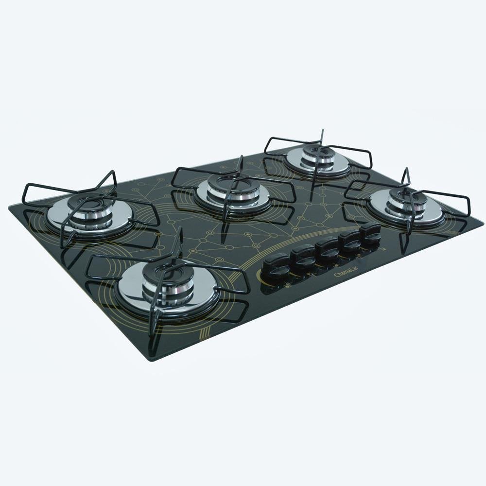 Cooktop Gás 5 Bocas Ultra Chama 127/220 Mesclado - 2