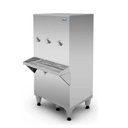 Ver imagem 4 de Bebedouro Industrial de Coluna RA10 Natural e Gelada 3 Torneiras 100L Inox 220V Frisbel