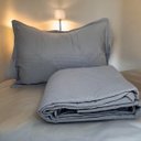 Ver imagem 2 de Colcha Egeu Casal Camesa 220x240 - Cinza