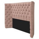 Ver mais imagens de Kit Cabeceira e Calçadeira Baú Casal Everest P02 140cm para Cama Box Suede - Doce Sonho Móveis