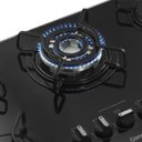 Ver imagem 3 de Cooktop 5b Consul Mesa Vidro Quadrichama Bivolt - Preto - 110V/220V (Bivolt)