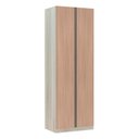 Ver imagem 1 de Guarda-roupa Solteiro Luciane 2 Portas Prime Plus 80 Cm