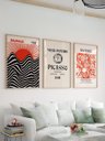 Ver imagem 1 de Kit 3 Quadros Decorativos Picasso Matisse e Bauhaus