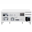 Ver imagem 2 de Balcão para Cozinha 180 Cm com Tampo 4 Portas Thais Branco