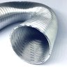 TUBO DE EXAUSTÃO CORRUGADO PARA AQUECEDOR Á GÁS MOSAL ALUMINIO CORRUGADO 1,5 MT 80mm - 1