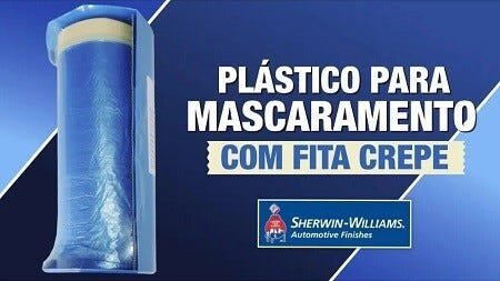 Filme Plástico para Mascaramento com Fita Crepe 1,4M x 25M - Sherwin Williams - 2