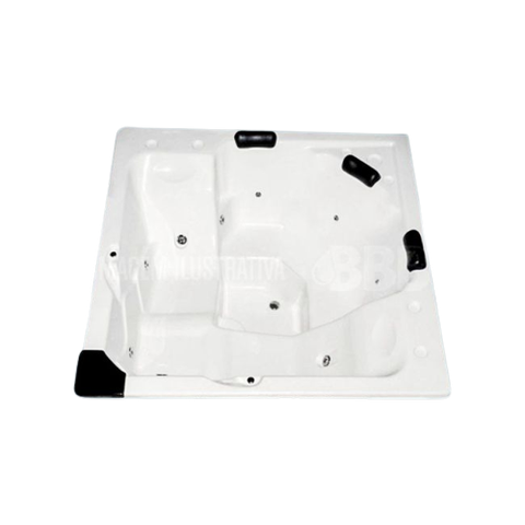 Spa Quadrado Itacaré COMPLETO com hidro em acrílico  220V