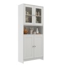 Ver imagem 3 de Armario Kit Cozinha 4 Portas Branco - Decibal