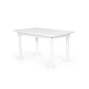 Ver imagem 1 de Mesa Retangular 4 Lugares de Madeira 140x80cm Itália Branca