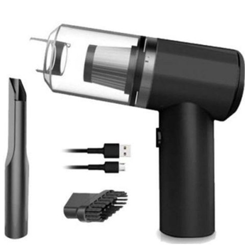 Mini Aspirador De Pó S/Fio Portátil Carregamento Via Usb