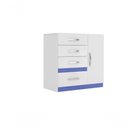 Ver imagem 2 de Cômoda Sapateira 4 Gavetas Vênus - Branco Branco