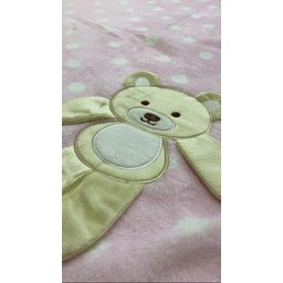 Coberta Bebe Rosa - 4