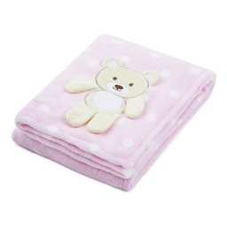 Coberta Bebe Rosa - 1