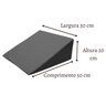 Cunha Rampa Encosto Posicionamento Fisioterapia 50x50 Multiflex Preto - 3
