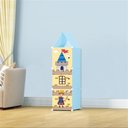 Ver imagem 2 de Guarda Roupa Infantil Portatil Castelo Sapateira Modular Organizador de Brinquedos Roupas