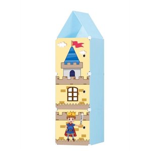 Guarda Roupa Infantil Portatil Castelo Sapateira Modular Organizador de Brinquedos Roupas