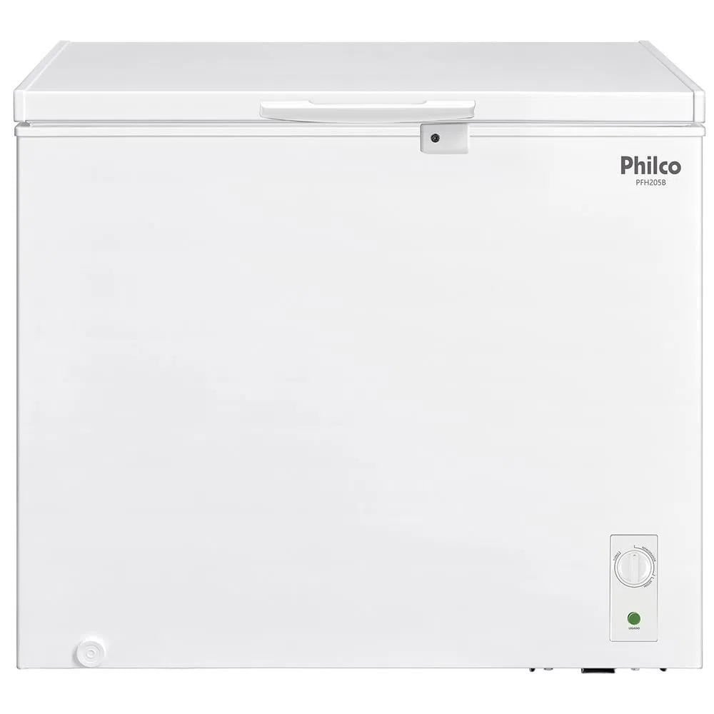 Freezer Horizontal Philco 199 Litros 1 Porta Branco Pfh205b - 127 Volts
