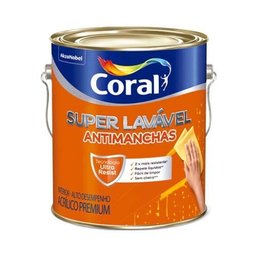Tinta Acrílica Super Lavável Coral 3,2 Litros Rosa Empoeirada - 2